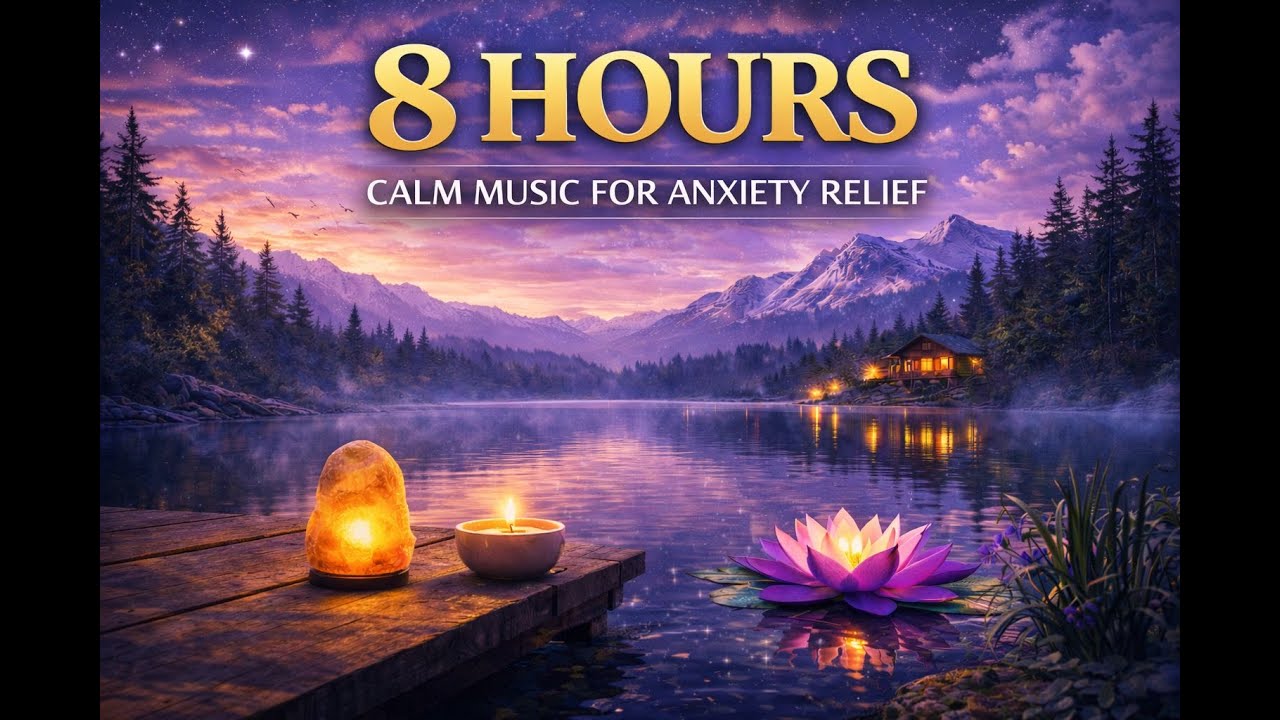 8 Hours Calm Music for Anxiety Relief 🌿 Deep Relaxation & Inner Peace