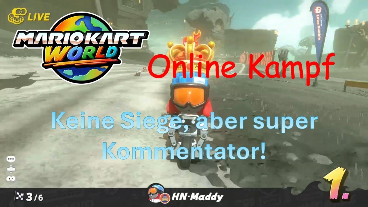 Mario Kart World – Kein Siege, aber super Kommentator! – Video 280