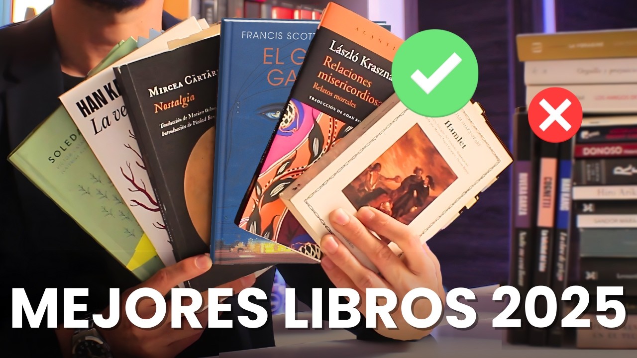 Los mejores libros que leí en 2025 ¡Premios Estante Literario! 🏆