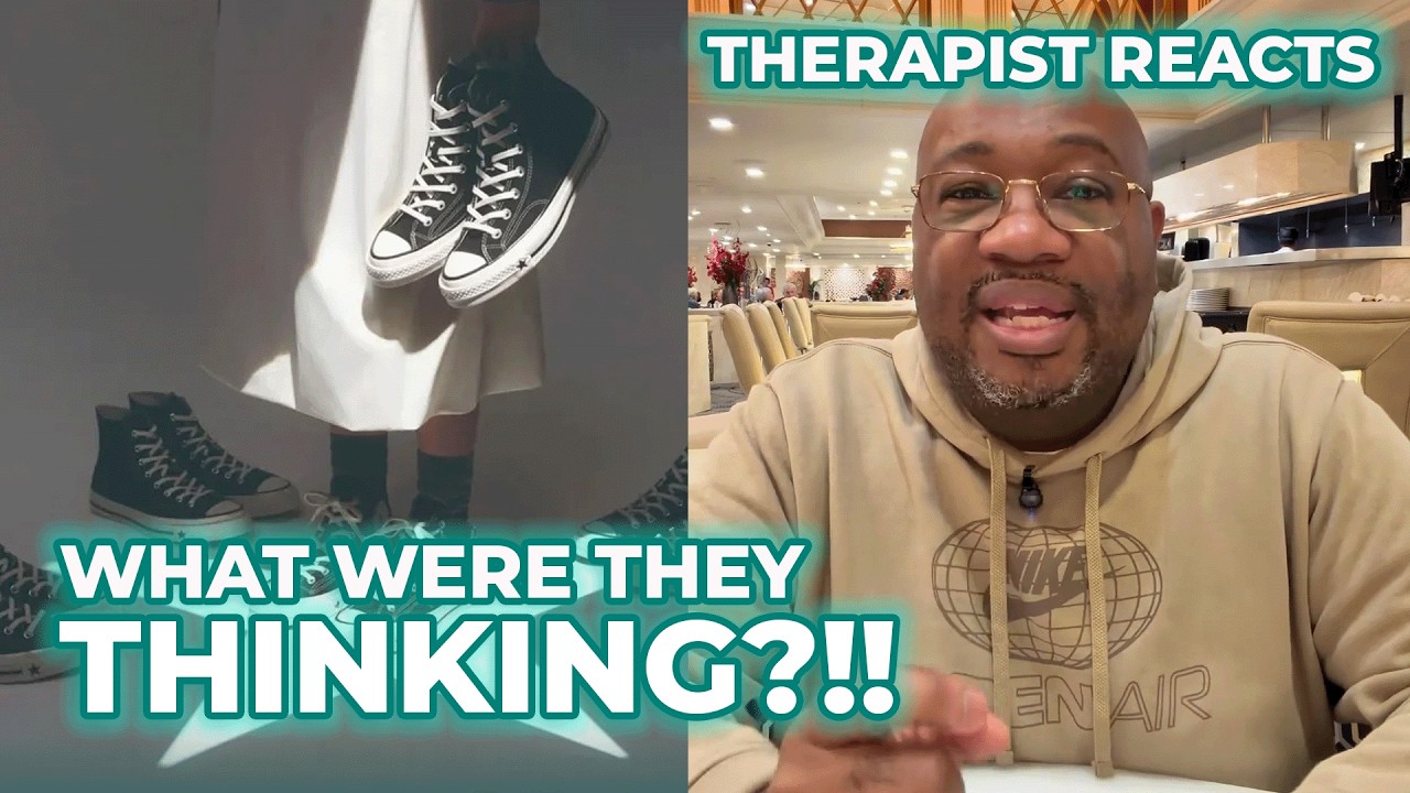 Terapeuta reaguje na kontrowersyjną i nietaktowną reklamę Converse | Kto to zatwierdził???