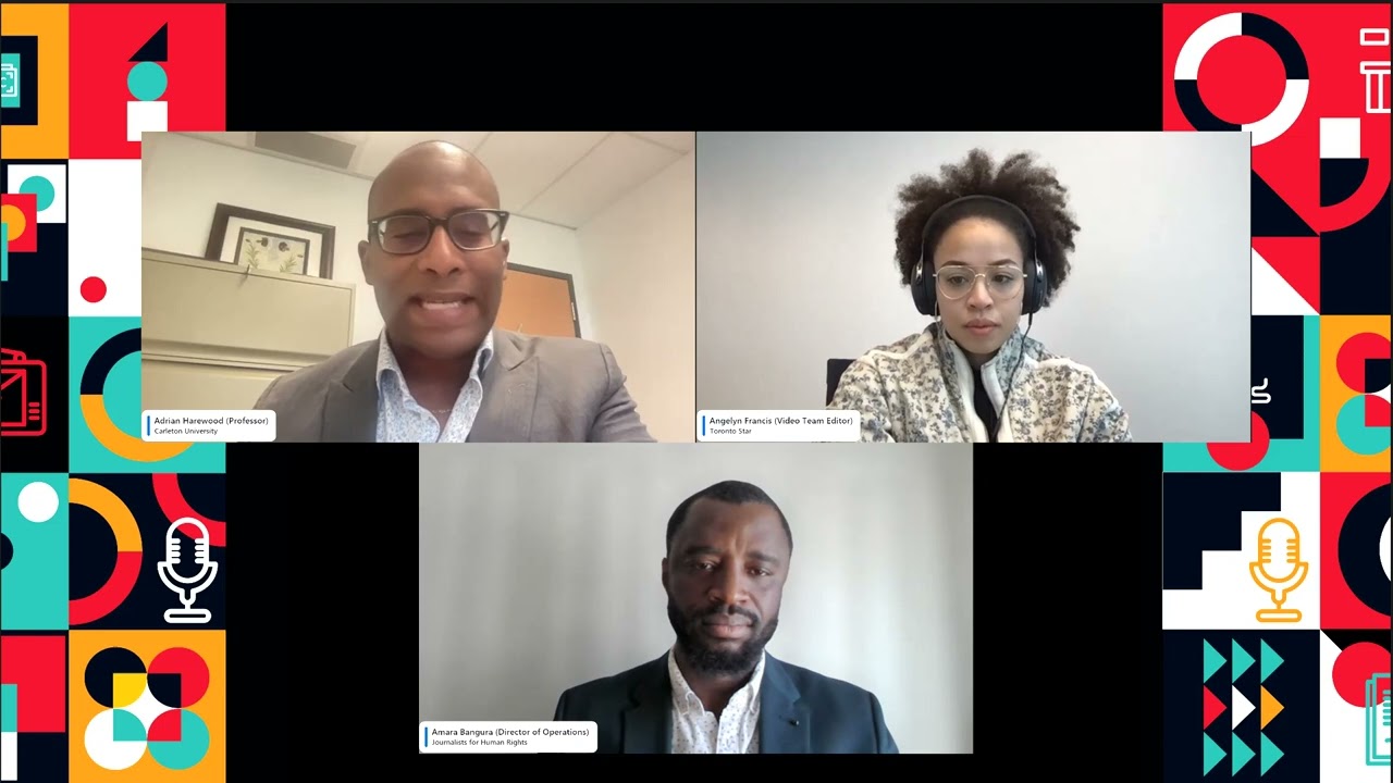 Diverse Narratives - A Dialogue on Black Journalists in Canadian Media