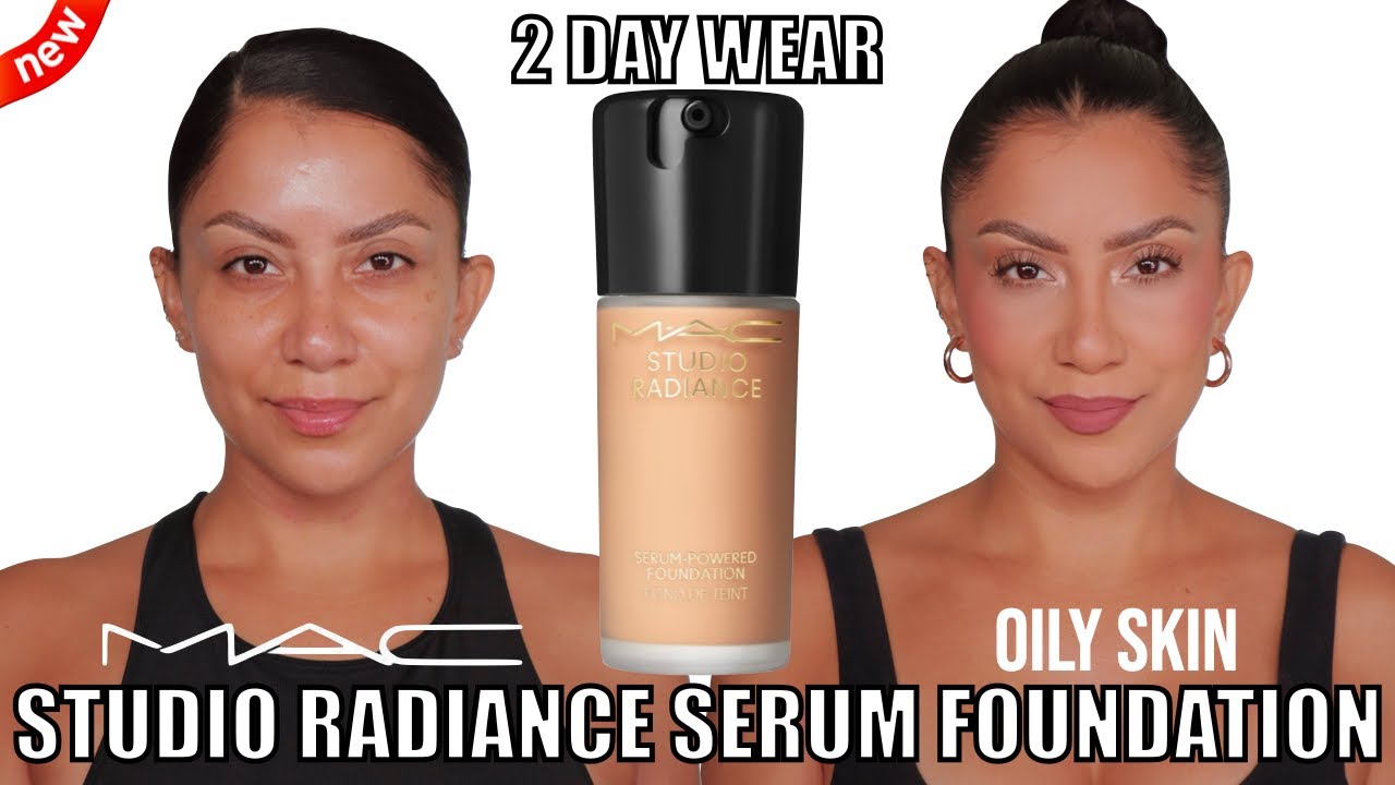 2 DAY WEAR *new* MAC STUDIO RADIANCE SERUM FOUNDATION + *oily skin* | MagdalineJanet