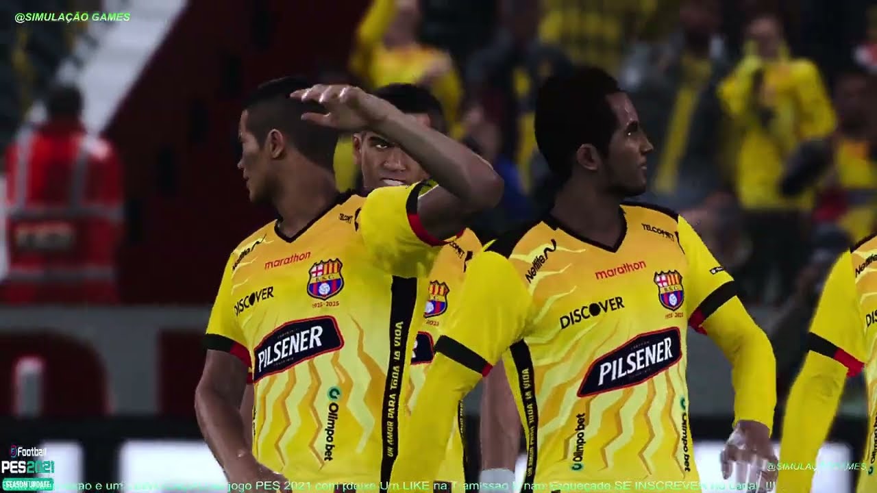 🟢BARCELONA ( ECU ) x BOTAFOGO AO VIVO EFOOTBAL PC SIMULAÇÃO 