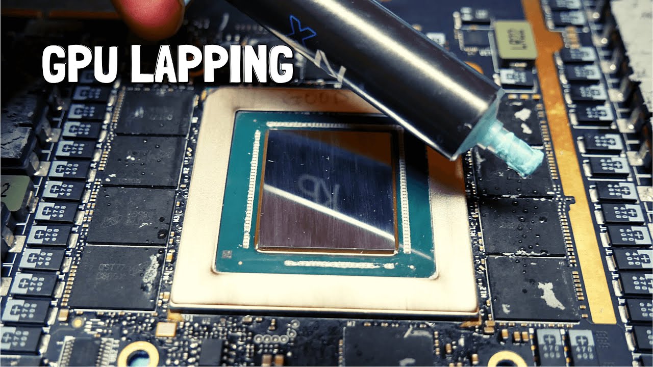 Шлифовка видеокарты (Geforce RTX 3090 Kingpin)