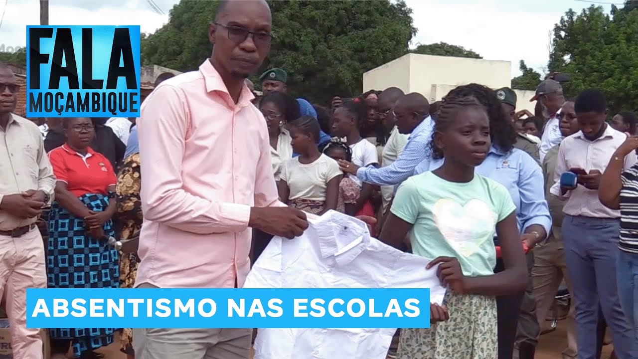 Alunas da Escola Básica Chá Oriental em Milange motivadas a continuar com os estudos @PortalFM24