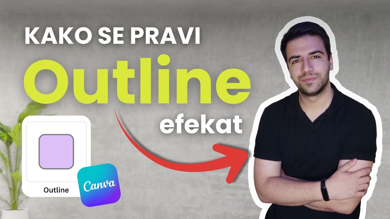 Kako da napraviš OUTLINE efekat u Canvi (YouTuberi koriste ovaj trik!)