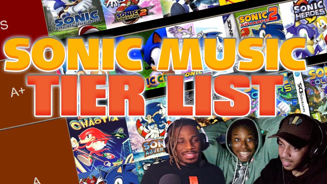 RATING ALL THE SONIC SOUNDTRACKS (TIER LIST)