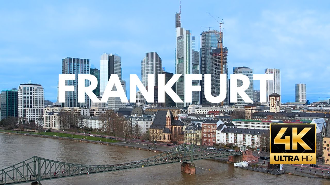 FRANKFURT 🇩🇪 Germany | 4K Drone Cinematography