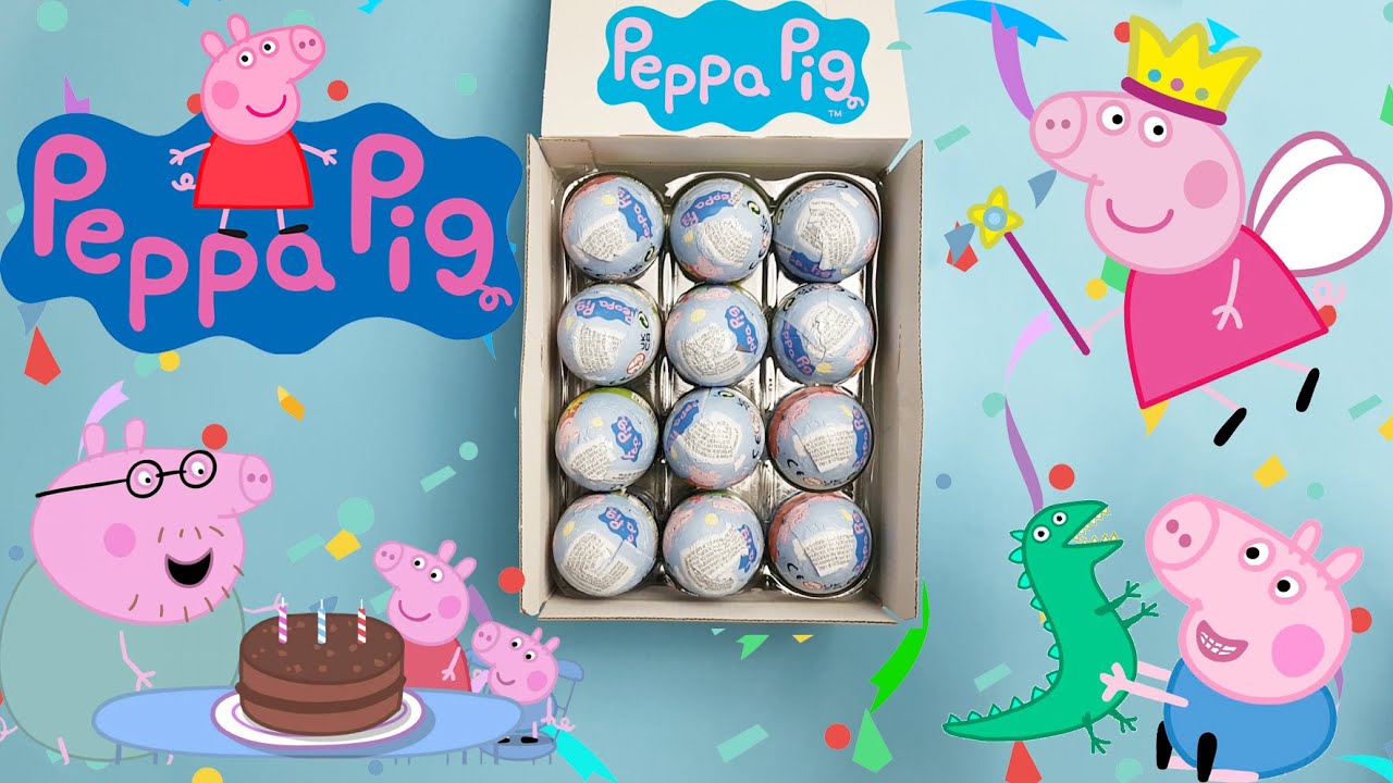 Peppa Pig 😃 Surprise Chocolate Eggs Unboxing😃 FULL COLLECTION 😃