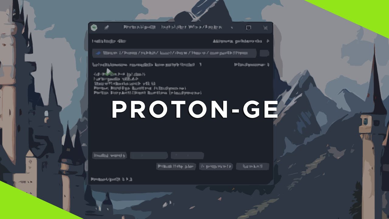 Prosta i przyjemna instalacja Proton-GE z programem Protonup-QT | Poradnik do linuxa