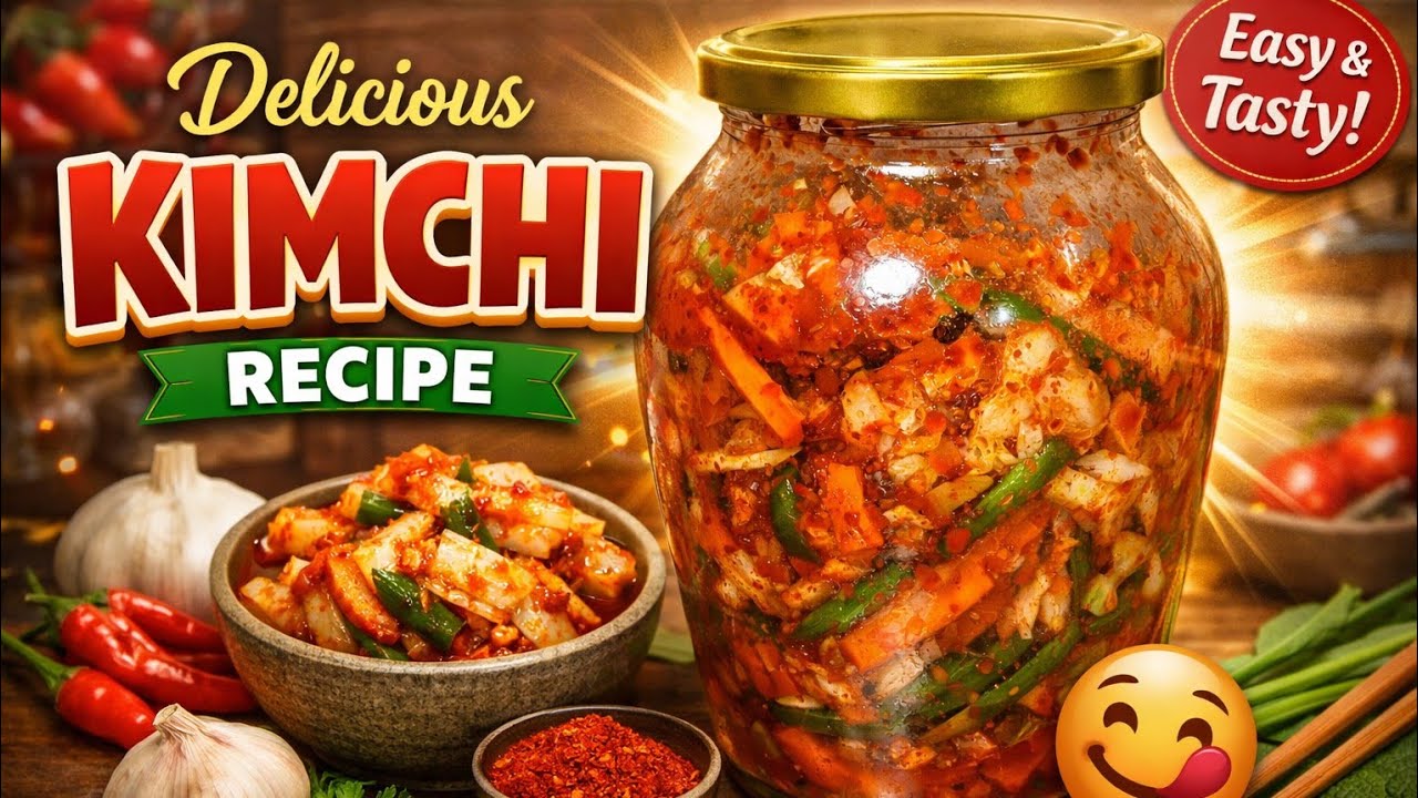 ବନ୍ଧା କୋବି ଆଚାର | Easy Homemade Kimchi | Probiotic Korean Side Dish Recipe | Cabbage | tikikitchen 