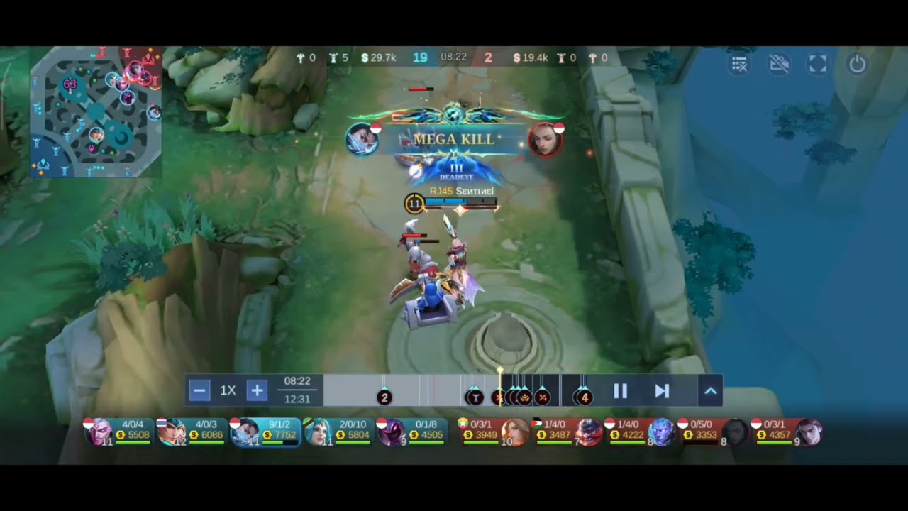GAMEPLAY GRANGER M7 SKIN !!! LANGSUNG KILL 20 + DAPET MANIAC !!! - MOBILE LEGENDS
