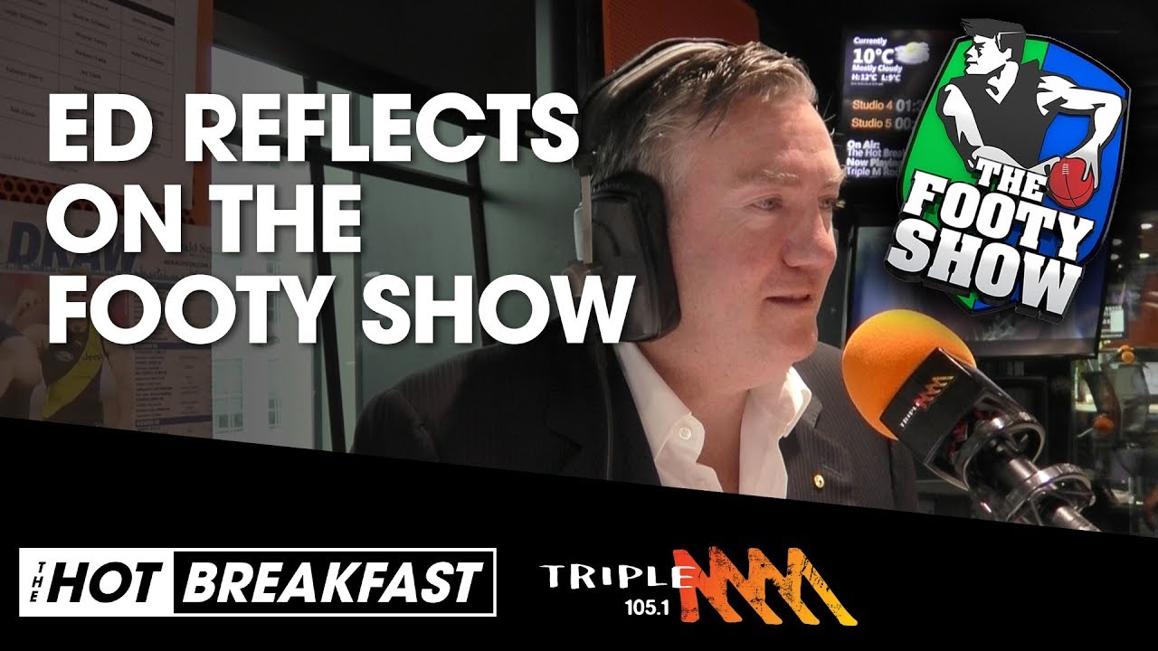 Eddie McGuire's Emotional Reflection On The Footy Show | Triple M