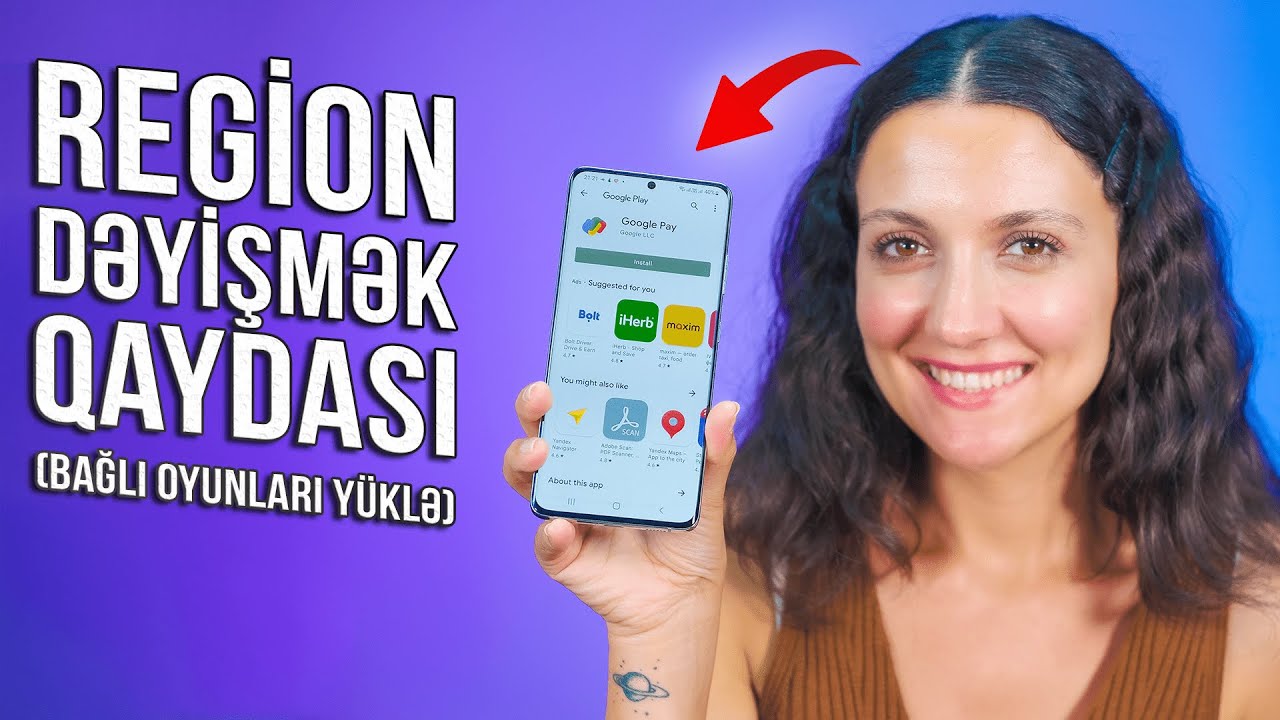 Google Play Store region dəyişmə qaydası (bağlı oyunları yüklə)