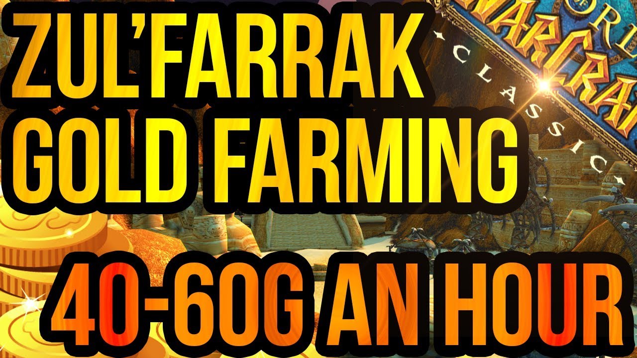 40-60 Gold Per Hour! Zul'Farrak Solo Farm 💰 Highest Gold Per Hour For Phase 1?