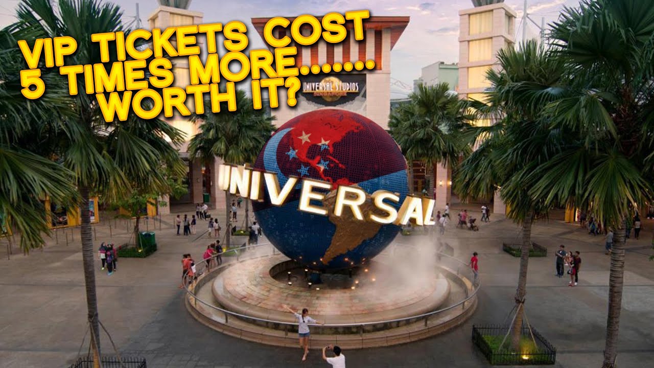 Are VIP Tickets WORTH IT? Universal Studios Singapore 🇸🇬 Travel Vlog
