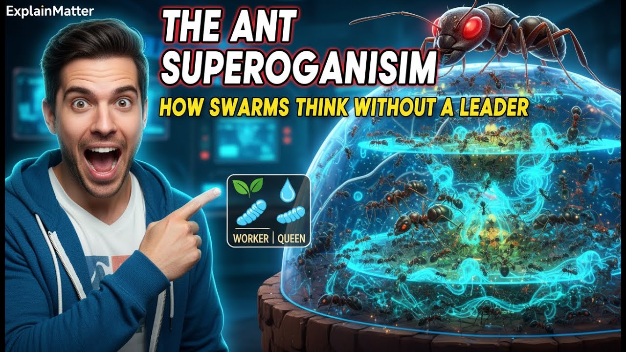 The Ant Superorganism: How Swarms Think Without a Leader