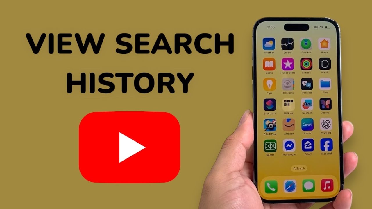 How To View YouTube Search History?