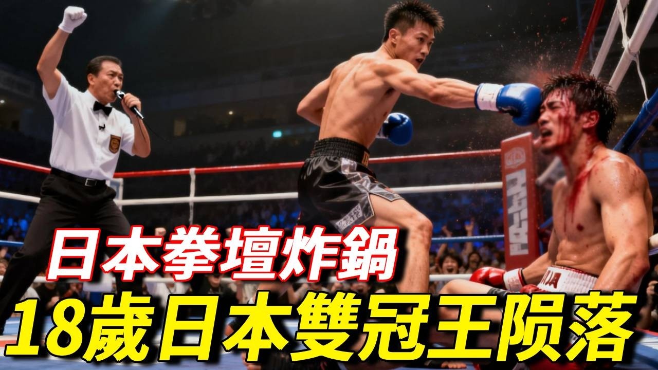 日本拳壇炸鍋！彝族武狀元殺入日本東京！重拳斬落18歲日本雙冠王【七尺格鬥】