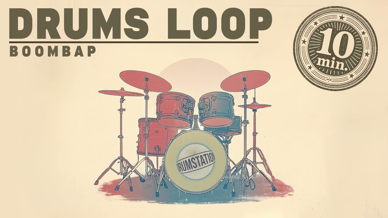 FREE DRUMS LOOP - Hip Hop / Boom Bap - 93 BPM 🥁