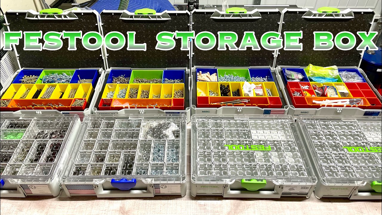 Festool Organizers and how I use them!