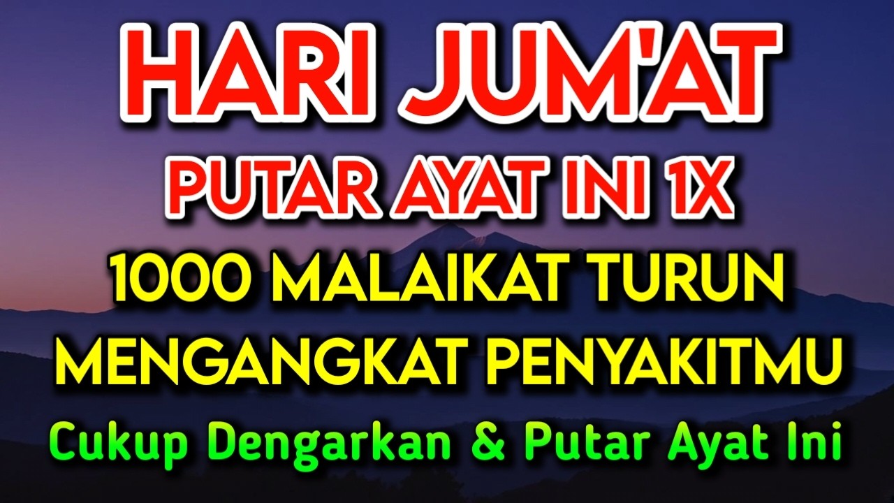KUN FAYAKUN🔴 CUKUP PUTAR 1X AY4T INI INSYAALLAH PENY4KIT LANGSUNG S3MBUH TOTAL❗