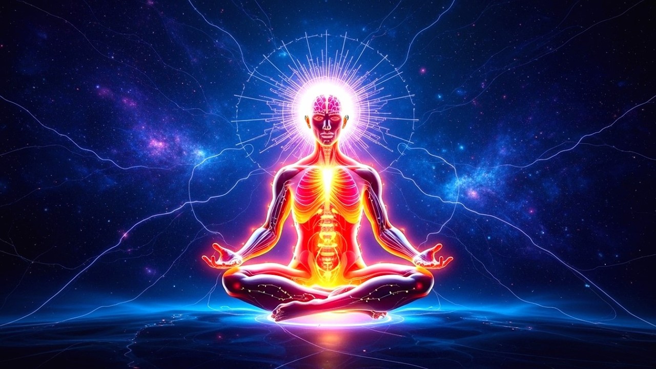 432hz + 528hz + 963hz - Stress and Anxiety | Spiritual Awakening, Whole Body Renewal