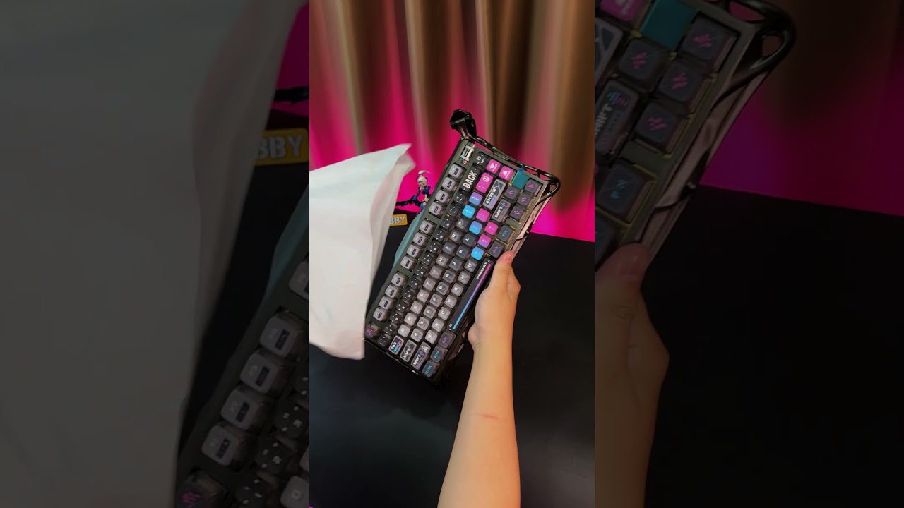 🔥 ASMR bàn phím GravaStar Mercury K1 Pro Cyberpunk | tín đồ đam mê CÔNG NGHỆ ko thể bỏ qua