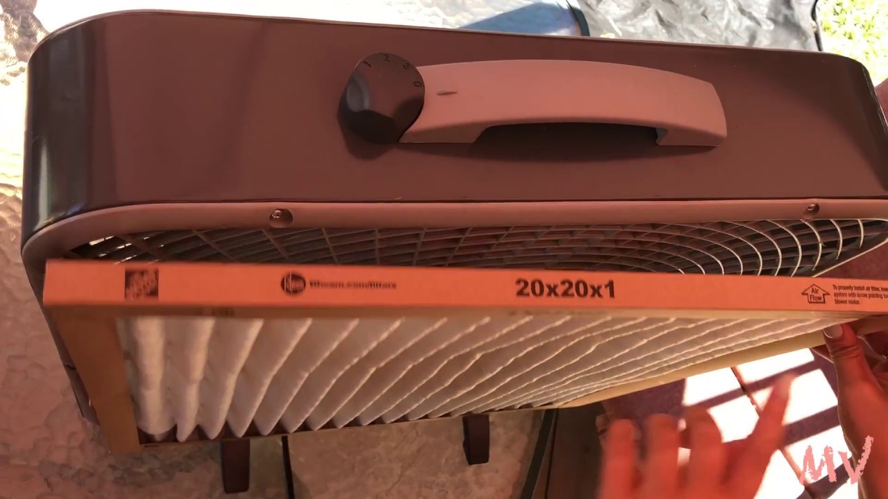 DIY Spray Tan Extraction Fan