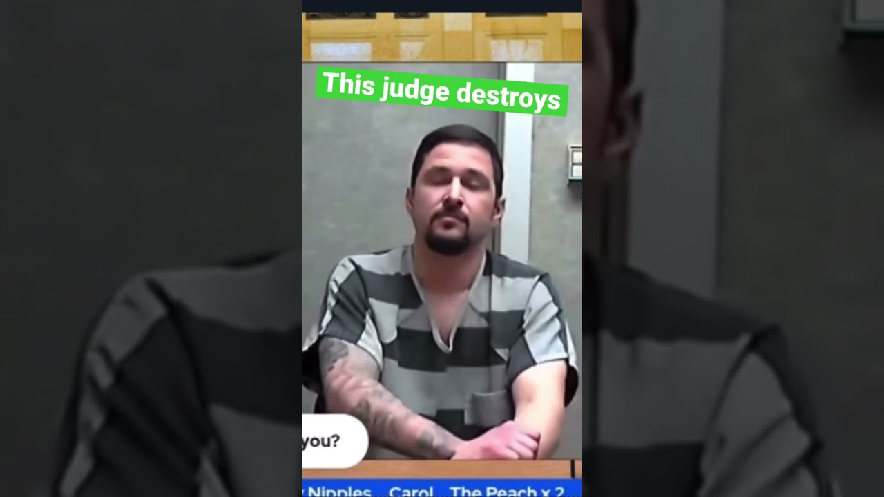 Judge Destroys D Bag #shorts #law #live #court #fyp #viral #trending #jailbreak #funny #hilarious