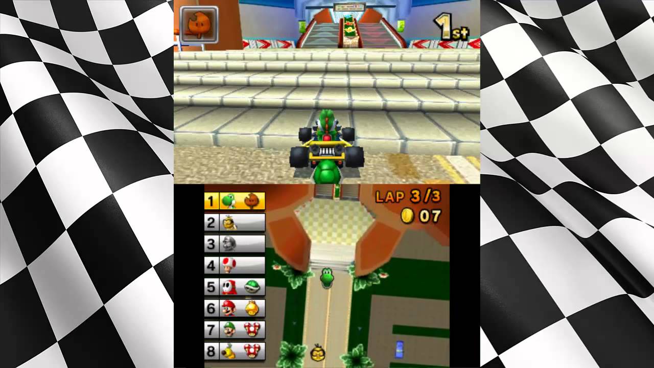 Mario Kart 7 - Mirror Banana Cup (3 Star Ranking)