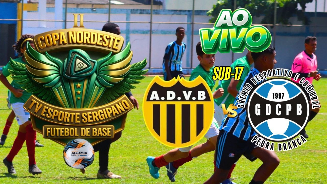 II COPA NORDESTE TV ESPORTE SERGIPANO DE FUTEBOL DE BASE | SUB-17 | AO VIVO | RODADA 3