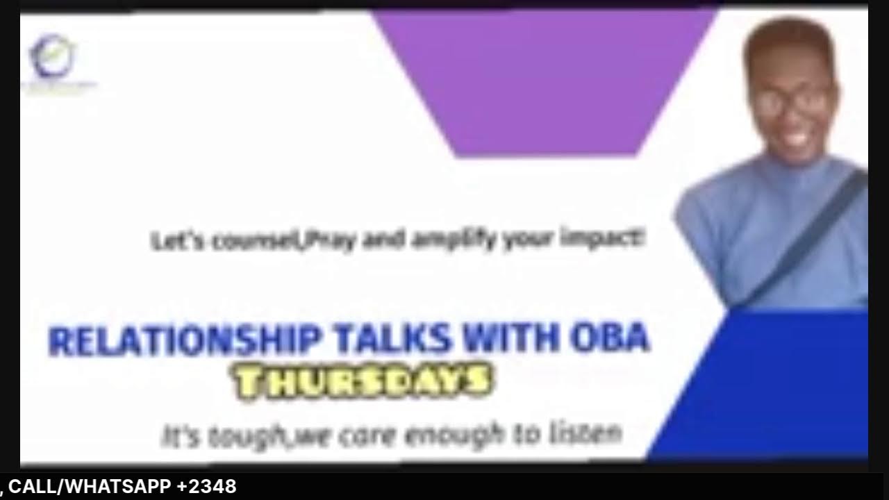 THE SPIRIKOKO || RELATIONSHIP TALKS WITH OBA || WINNING YOUR HUSBAND WITHOUT NAGGING