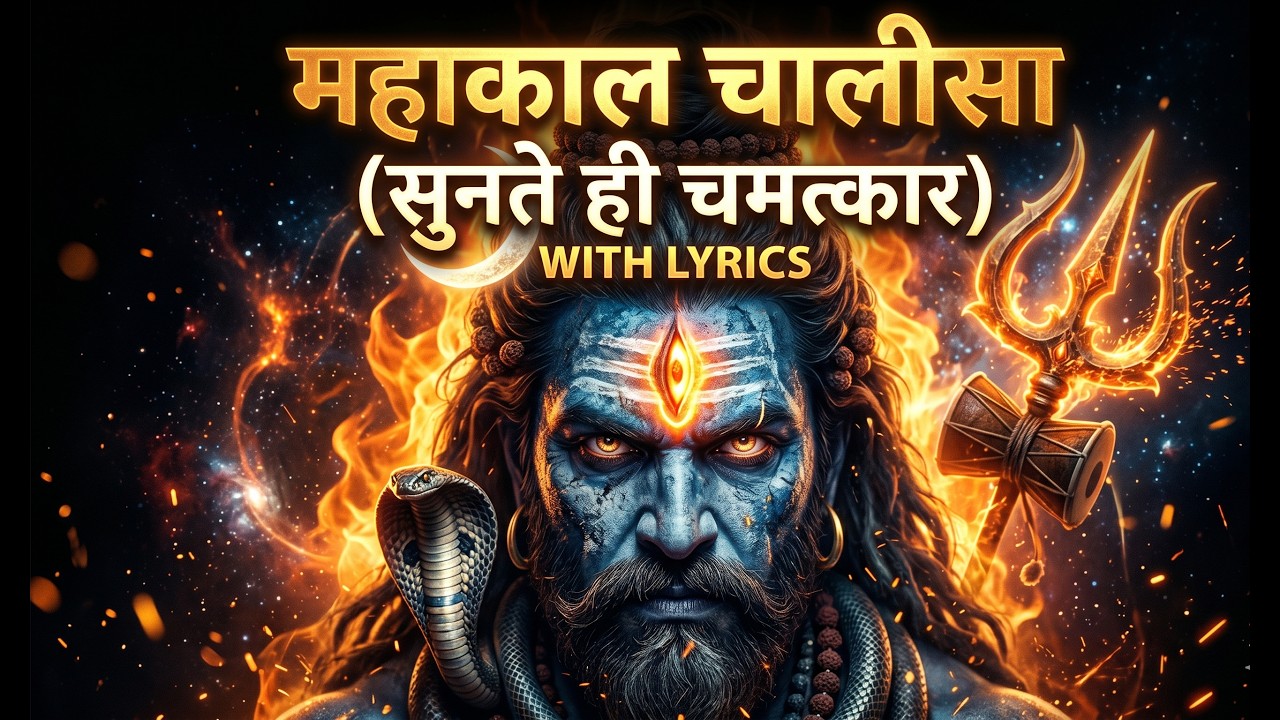महाकाल चालीसा | Mahakal Chalisa Full With Lyrics | Jai Shri Mahakal 🔱 #mahakal #chalisa