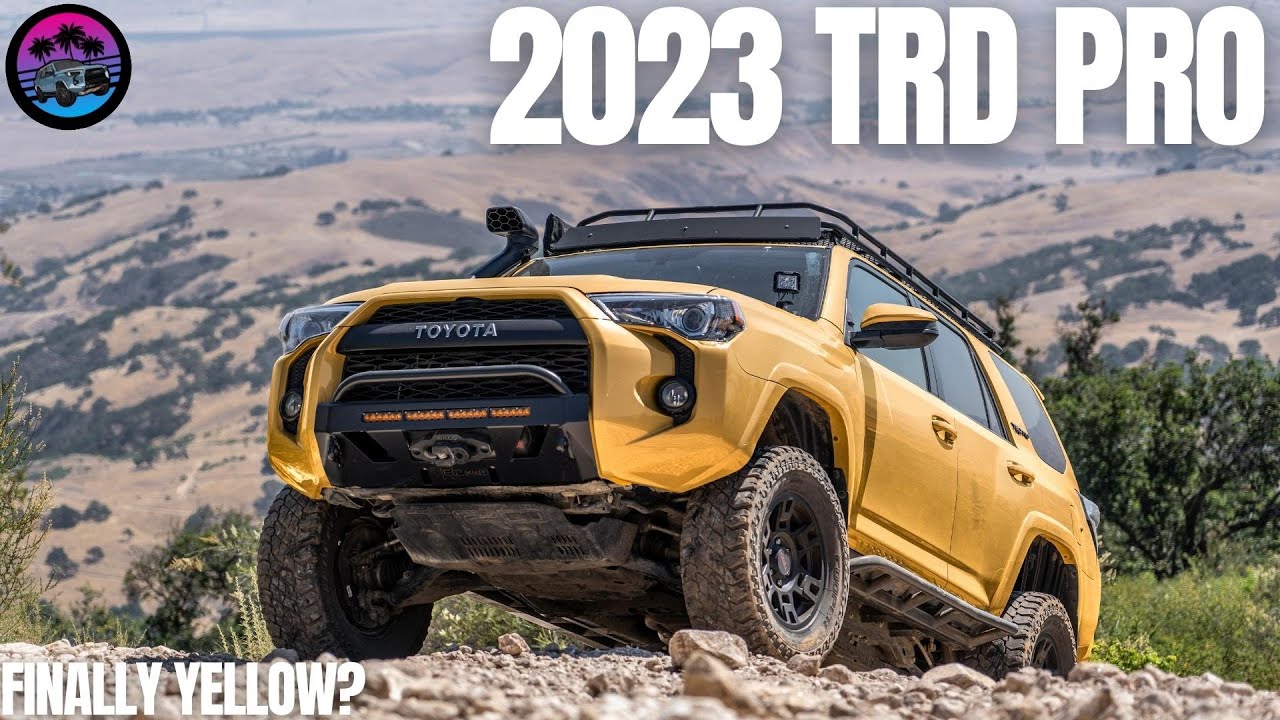 2023 4Runner TRD Pro Color Options