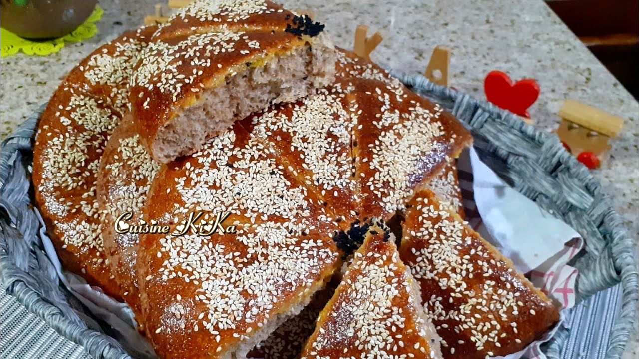 خبز الدار الكامل صحي و خفيف بدون تعب ، للمالح و الحلو سينسيكم الخبز تاع برا بعد تجربته