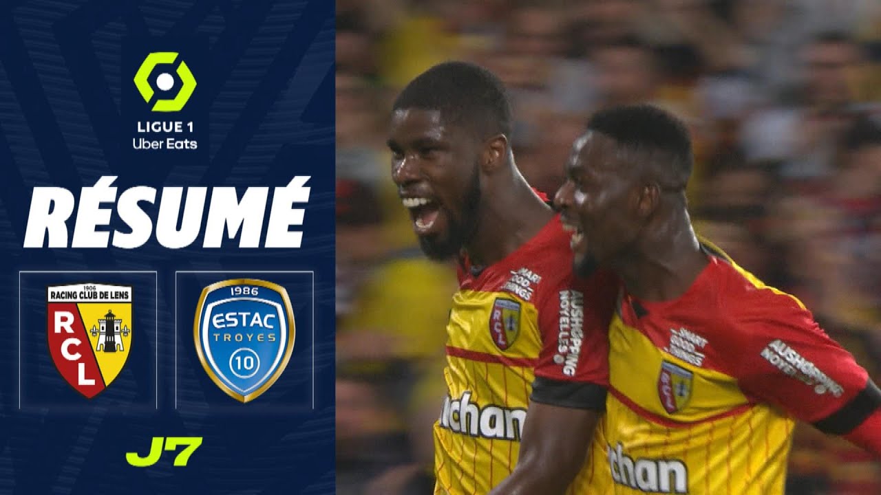 RC LENS - ESTAC TROYES (1 - 0) - Résumé - (RCL - ESTAC) / 2022-2023