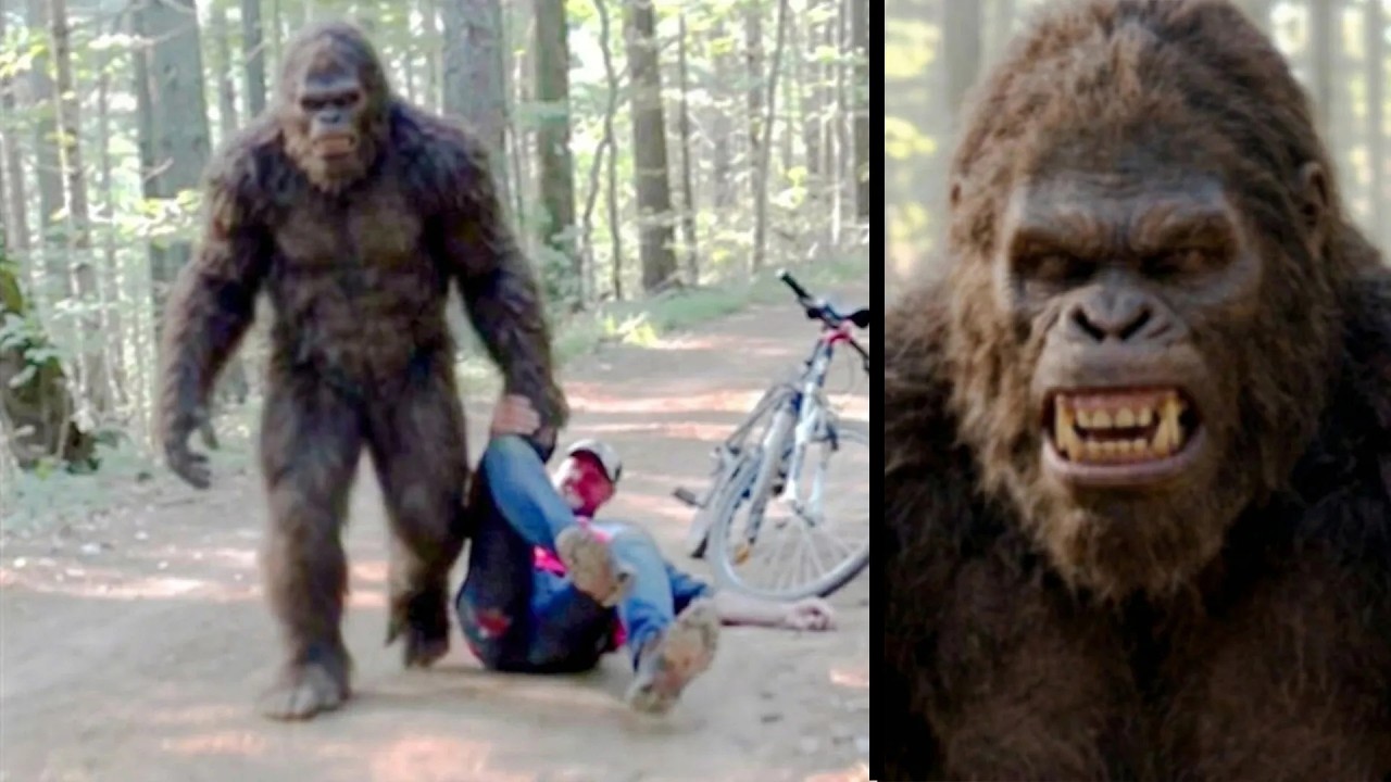 Cyclist Recorded His Last Moments Before BIGFOOT Chased Him Down a Forest Road