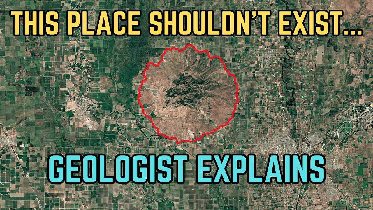 Geology of California's Weirdest Mountain Range: Sutter Buttes