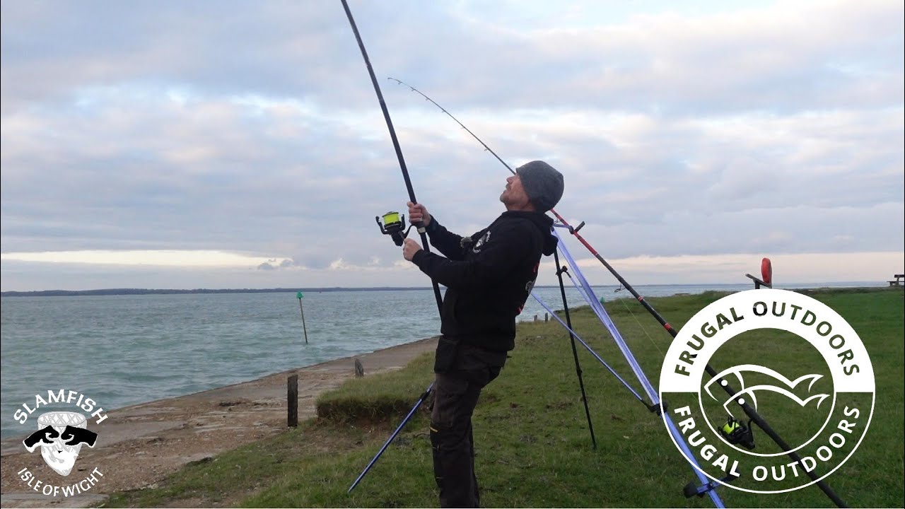 Hunting big fish in the deepest water on the Island Mixed session Sea  Fishing uk Isle of Wight
