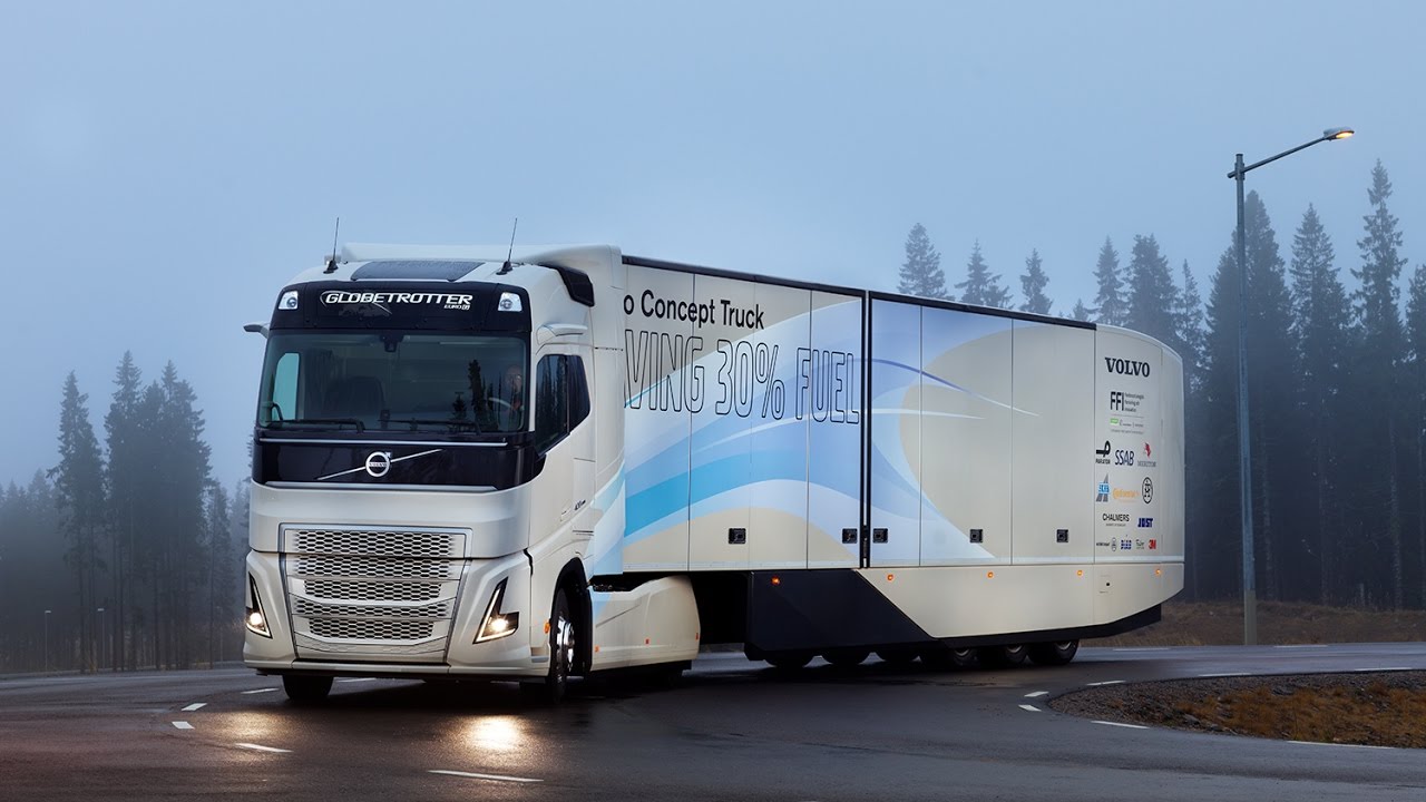 Volvo tests hybrid truck for long haul applications!