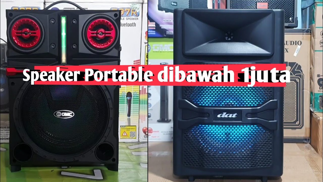 daftar harga speaker portable dibawah 1juta