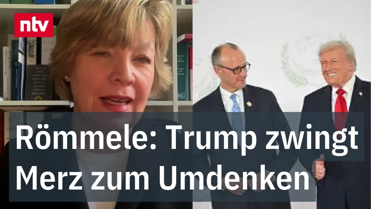 Römmele: Trump zwingt Merz zum Umdenken - Transatlantischer Streit | ntv