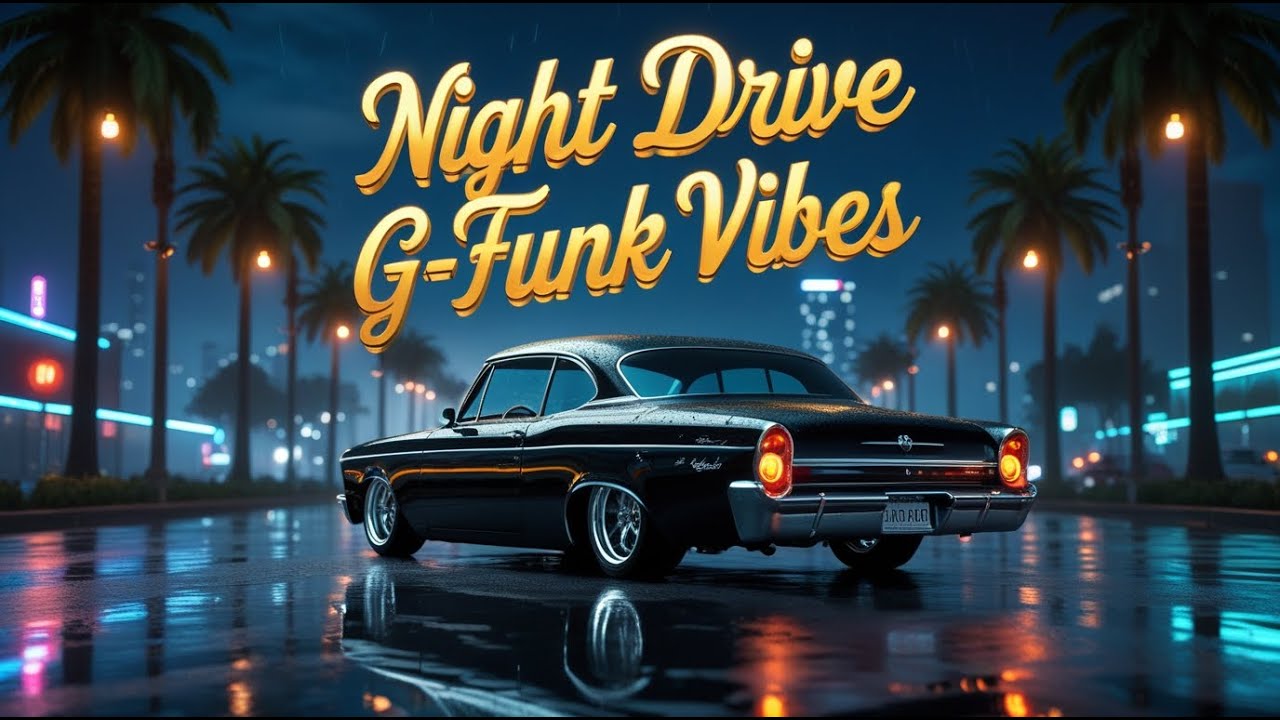 G-Funk Night Drive 🎶 Smooth West Coast Beats