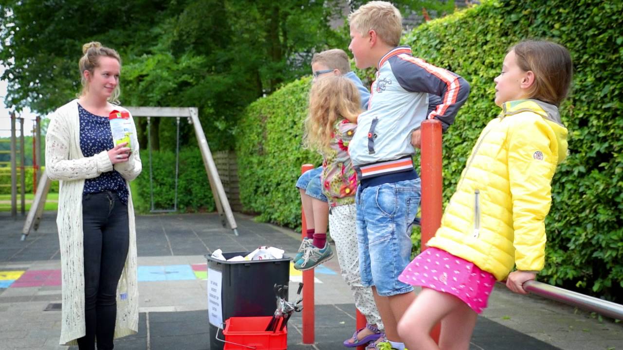 ROVA Mooi Schoon - Pilot Afval scheiden op school | onderbouw