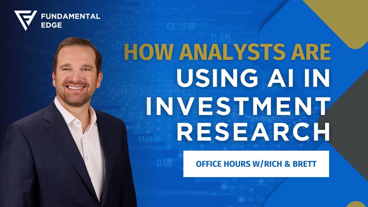 How Analysts Are Using AI in Investment Research | Office Hours with Brett & Rich Falk-Wallace