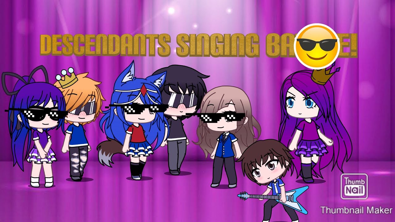 Descendants singing battle!!!! | GLMV