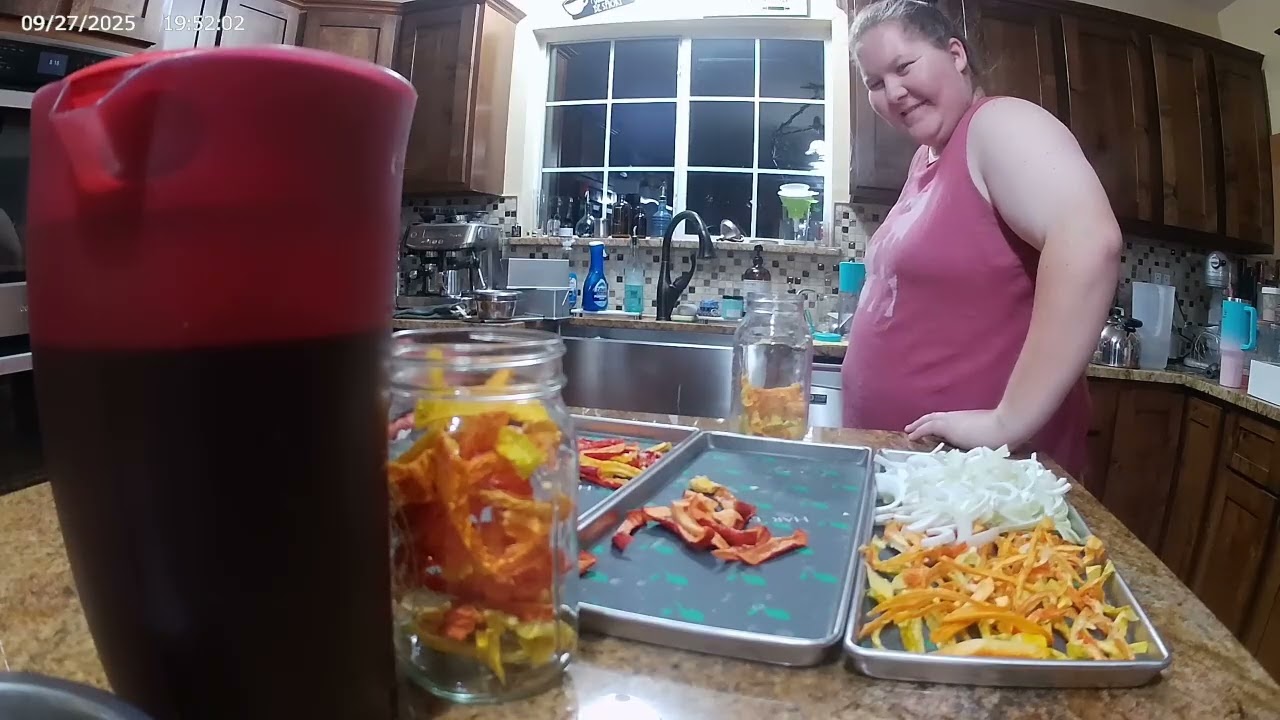Freeze Drying Bell Peppers!