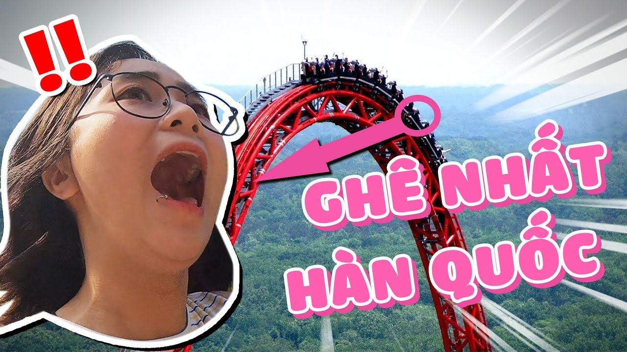 Khu vui chơi ĐỈNH NHẤT Hàn Quốc || THY ƠI MÀY ĐI ĐÂU ĐẤY ???