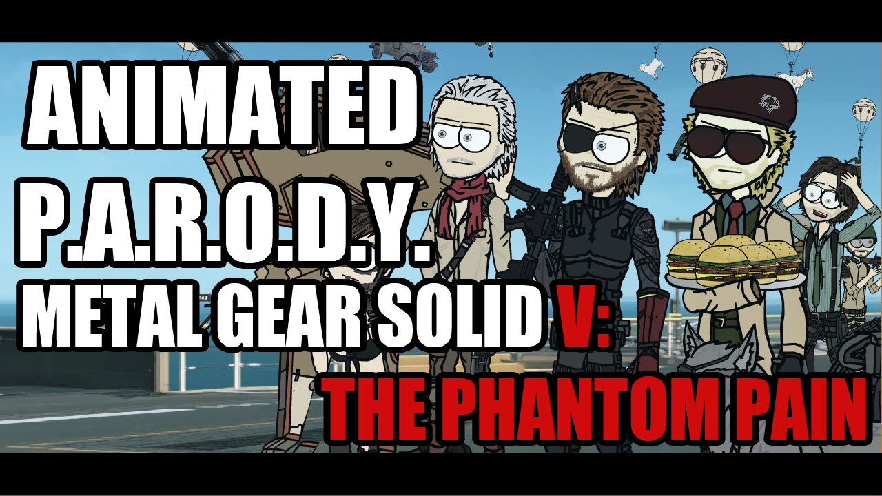 Анимированная пародия — Metal Gear Solid V: The Phantom Pain